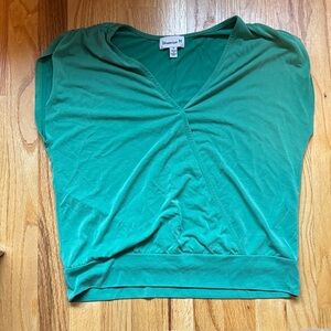 Veronica M light Green Women's Blouse